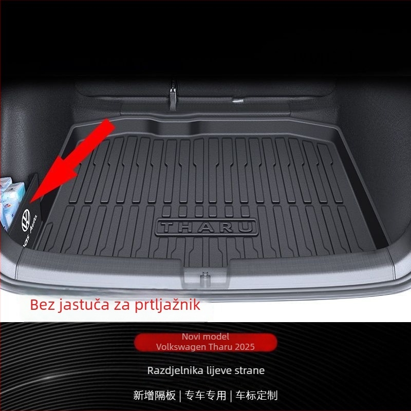 Prtljažni mat za Volkswagen Tuyue Xinrui, 25 modela, TPE, obrada u OEM stilu