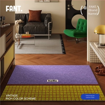 Ulazna prostirka za vrata u srednjevjekovnom stilu, vunena; debljina 20 mm; težina 10 kg; kompatibilno s Audi A6L