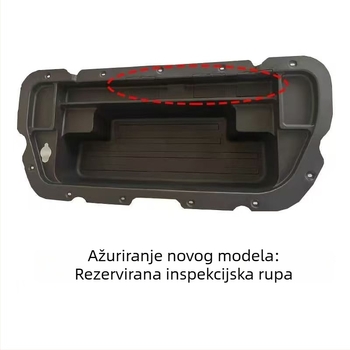 Prednja kutija za spremište prtljažnika za Leapmotor C10/C16 električnu verziju – nadograđeni sve-u-jednom modul za modifikacije, od plastike, moguć ispis logotipa, prilagodljivo