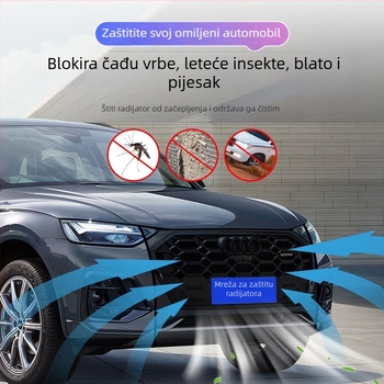 Pretty Little Velvet Mreža protiv insekata za prednju rešetku automobila s zaštitom od vlakana