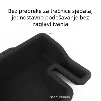 Kutija za skladištenje ispod sjedala za Ideal ONE i L9/L8, drugi red, automobil organizator, plastika, tvornički standard