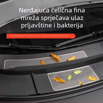 Poklop za motor s mrežom protiv insekata za Ideal I6I8 — zaštitna mreža kabine, prašni zaštitni pokrov protiv začepljenja, dodatak za modifikaciju