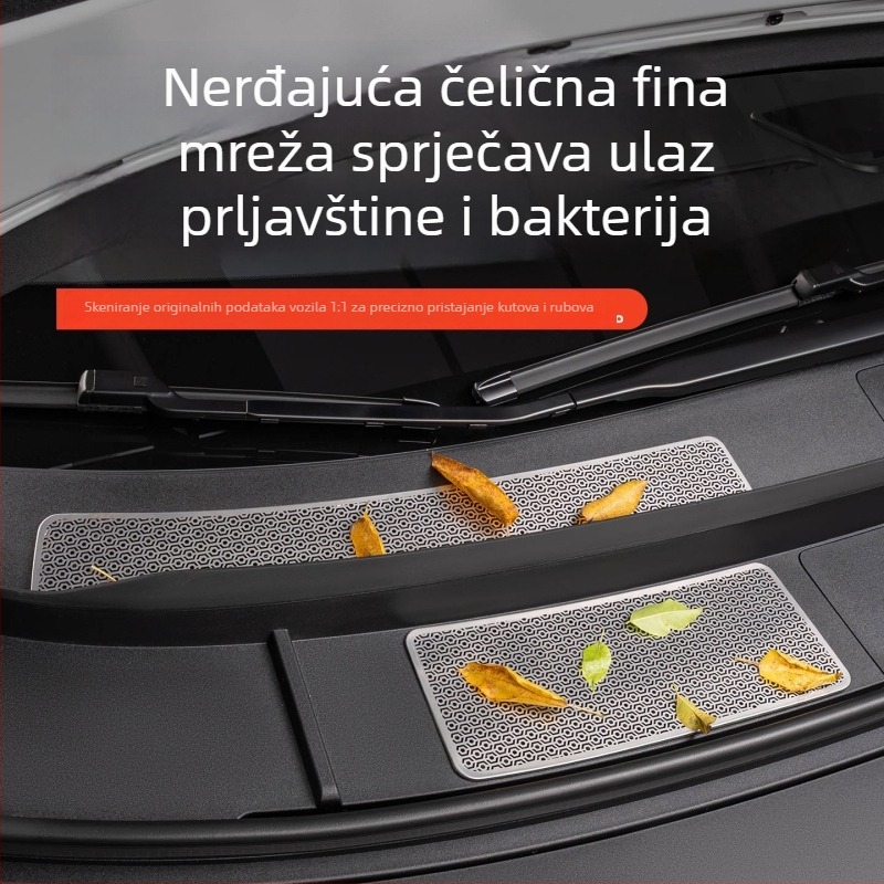 Poklop za motor s mrežom protiv insekata za Ideal I6I8 — zaštitna mreža kabine, prašni zaštitni pokrov protiv začepljenja, dodatak za modifikaciju