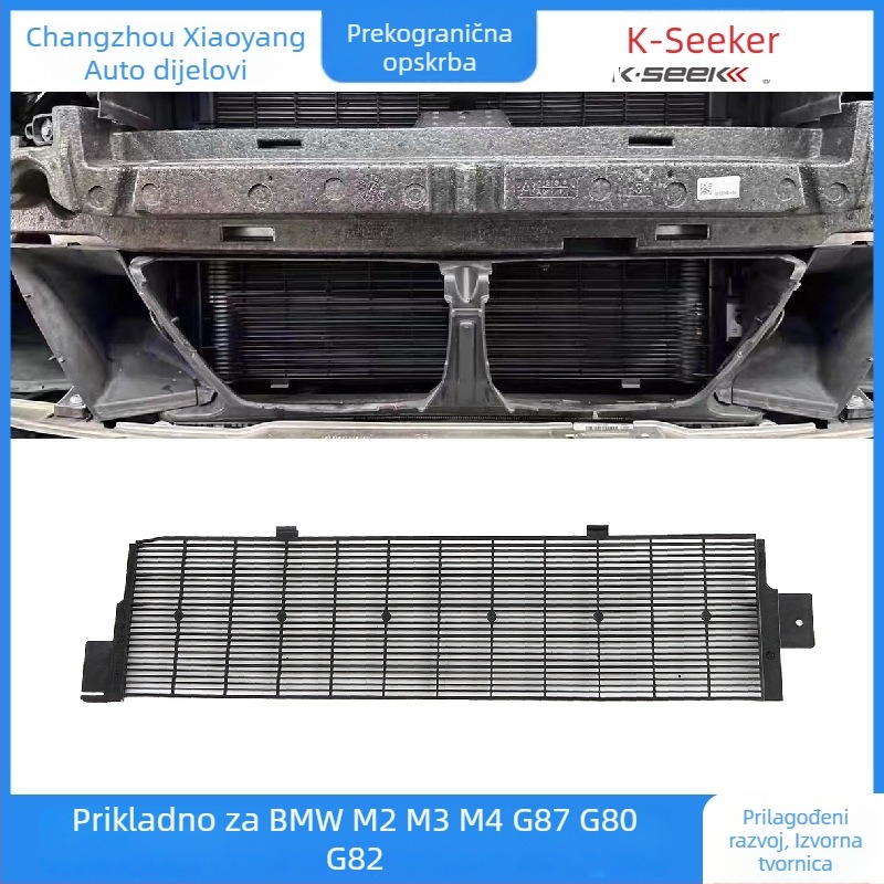 BMW M2 G87, M3 G80, M4 G82 Mreža protiv insekata i zaštita od kamenja – ABS materijal, promjer otvora 3 mm, promjer žice 1 mm, marka Cool Walker, PN 17119882366