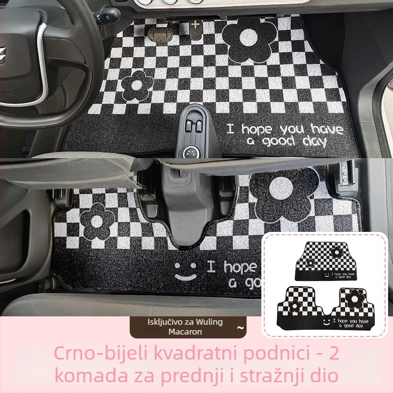 PVC protuklizna automobilska podna prostirka, marka Easy to rely on, kompatibilna sa posebnim modelima automobila, porijeklo Guangdong, bez loga