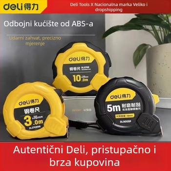 DL9003 Deli mjerač trake — ABS kućište, visoka preciznost, opća namjena, raspon mjerenja 2 m