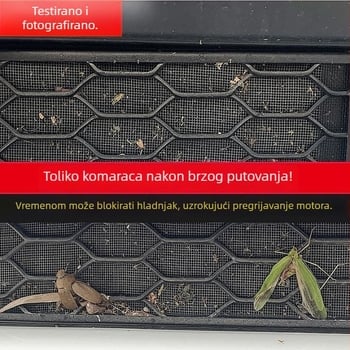 Prednja rešetka za Wuling Hongguang MINI EV kabriolet – mreža protiv insekata i zaštita radijatora, dodatak Benk