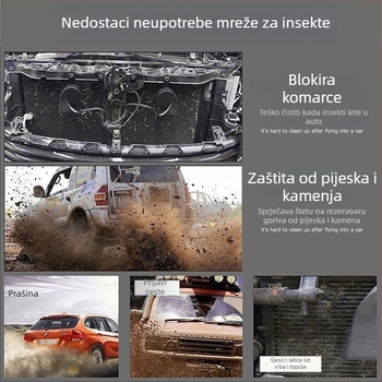 Prednja rešetka za Wuling Hongguang MINI EV kabriolet – mreža protiv insekata i zaštita radijatora, dodatak Benk