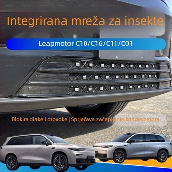 Lingpao C10/C16 integrirana mreža za zaštitu od insekata s zaštitom spremnika za vodu, originalni lak vozila