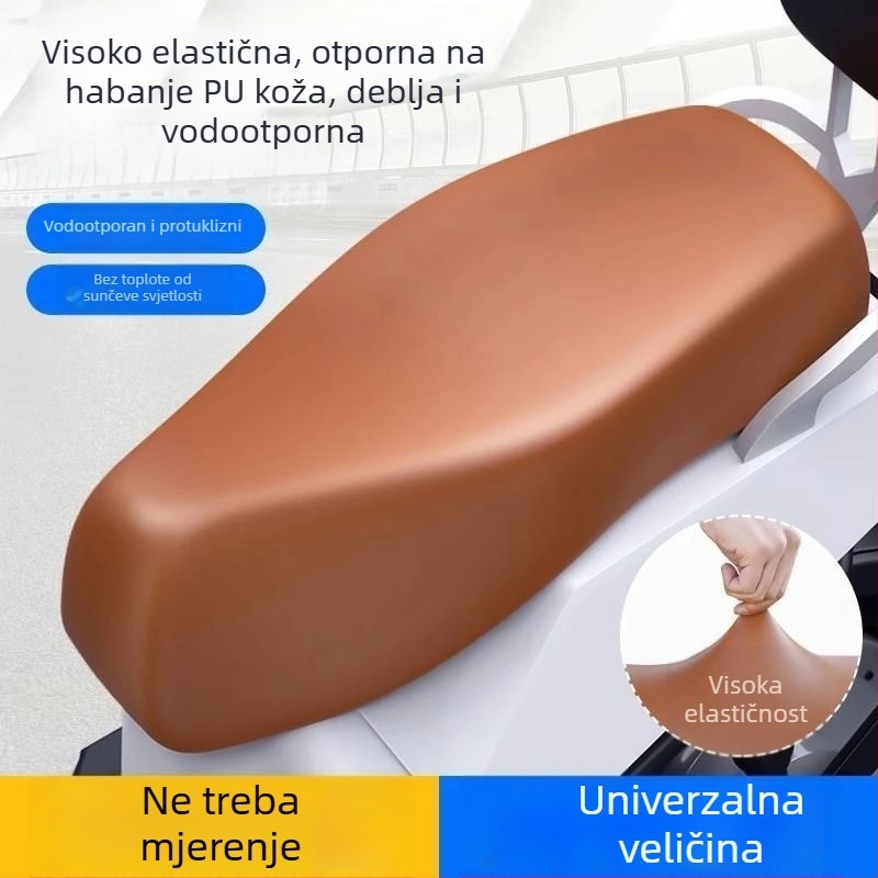 Univerzalna vodootporna PU navlaka za sjedalo za električna vozila i motocikle, visokoelastični PU materijal