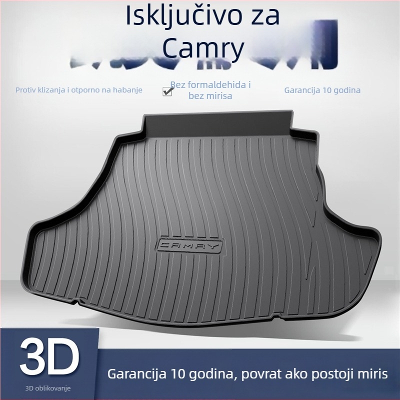 Prostirka za prtljažnik za Toyota Camry | Materijal: TPE | Kompatibilan s Toyota Camry | Marka: Cool Decoration World