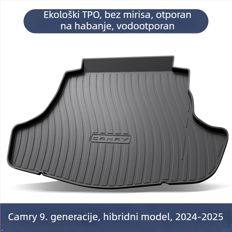 Prostirka za prtljažnik za Toyota Camry | Materijal: TPE | Kompatibilan s Toyota Camry | Marka: Cool Decoration World
