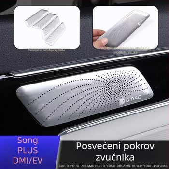 BYD Song Plus unutarnji poklopac zvučnika od nehrđajućeg čelika — Marka Like; Model BYD Song Plus; Bez logotipa