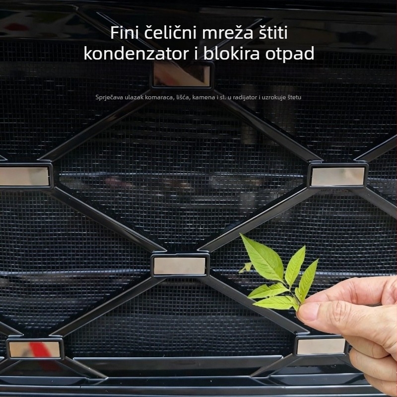 Integrirana mreža protiv insekata s klipom za Shanhai Jietu L7pLus – završna obrada Piano Baking Paint, Full Star verzija, Jietu L7 Car Insect Screen, prilagođena obrada