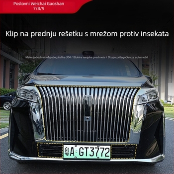 ABS prednji gril zaštitni mrežasti poklopac protiv insekata, snap-on zaštita za Wei Brand Gaoshan 8/9