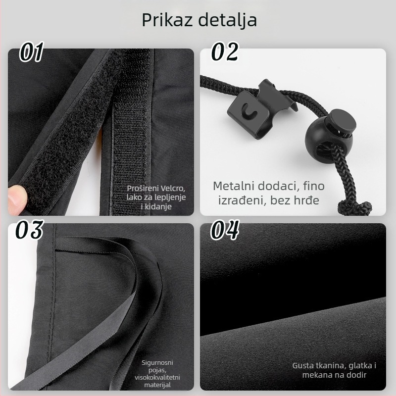 Unutarnja pregrada automobila, zavjesa za sunčevu zaštitu i toplinsku izolaciju, prednji i zadnji redovi, privatnost; Materijal: Spring Asia Spun; Prilagodba: Da; Univerzalni model; Način montaže: Vješanje