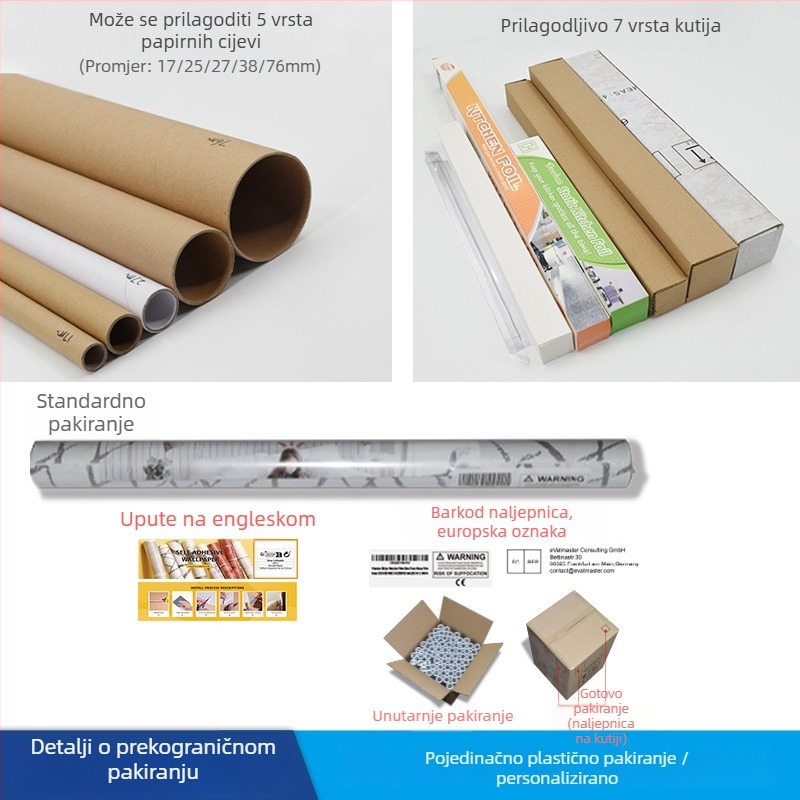 PET prozorski film za sunčanu zaštitu — jednosmjerna vizija, samoljepljiv, moderan minimalistički stil