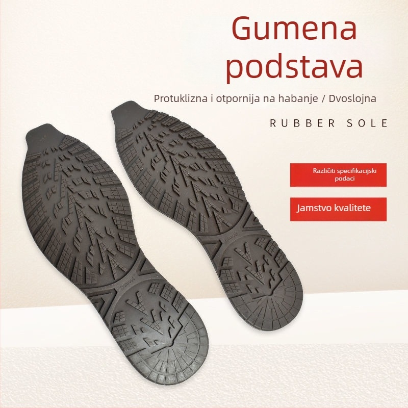 Materijal za popravak potplata košarkaških tenisica, protuklizna zakrpa, otporna guma, zamjena kože