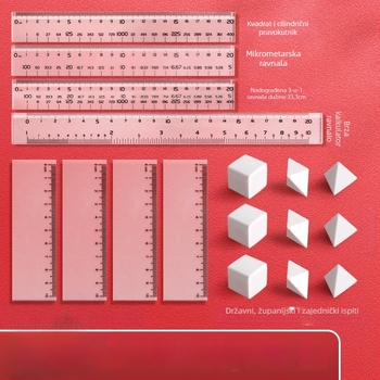 Set gumica za državnu službu – uredski pribor za dijagrame