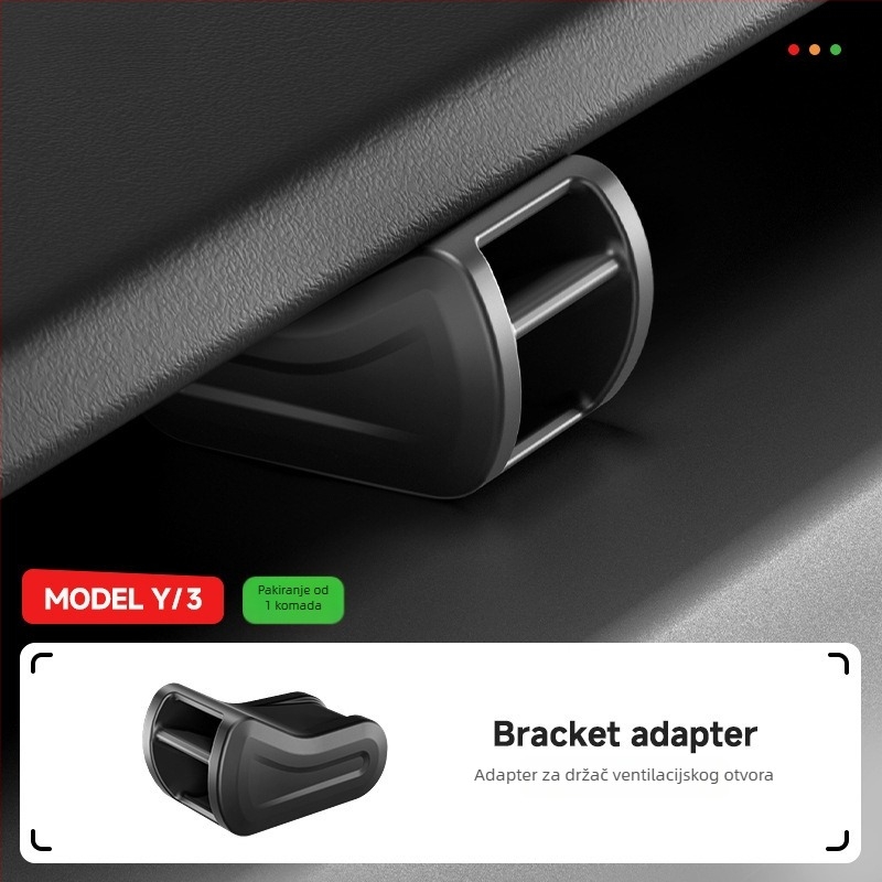 Auto držač s aromaterapijskim adapterom za ventilaciju za Tesla Model Y i Model 3 | Brand Group CH | Proizvodni kod: Suitable for Tesla
