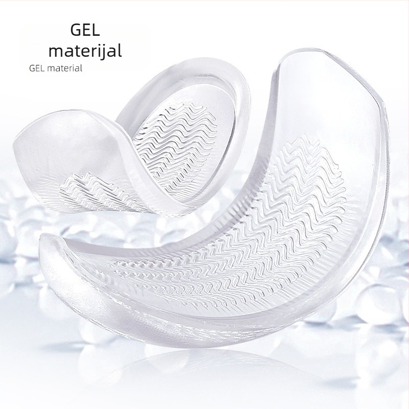 Uložak za petu s vodanim uzorkom - valovita podrška pete, apsorpcija udara, unisex, protuklizno