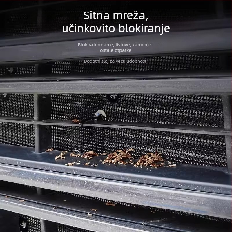 Kia zaštitna mreža hladnjaka — mreža protiv insekata i zaštita spremnika vode, kompatibilno s modelima Kia KX3, KX5 i ostalima | Materijal: aluminijsko-cinkovo- bakarova legura