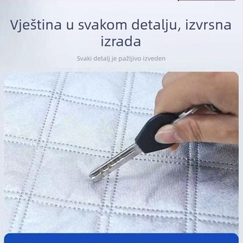 Pokrov prednjeg stakla za Volkswagen Bora, magnetsko pričvršćivanje, zaštita od smrzavanja i snijega, zimska debela konstrukcija, materijal ABS+LED, montaža vakuumskim čašicama