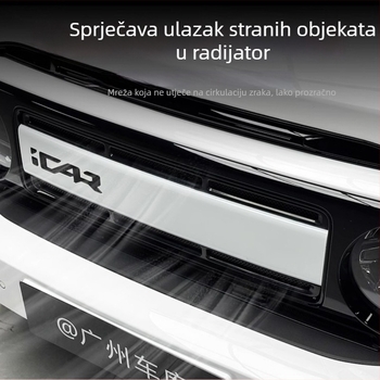 Kryt ulaza za Chery iCAR V23 s integriranom mrežom protiv insekata – ABS materijal, nadogradnja