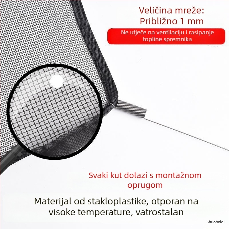 Mreža protiv insekata za vodeni spremnik na građevinskim vozilima i kamionima