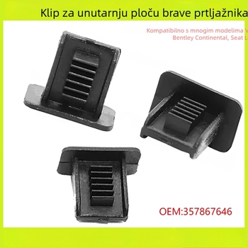 Klip za unutarnju oblogu krova – Model 357867646, Plastika; Kompatibilno s Volkswagen, Audi, Seat, Skoda, Bentley