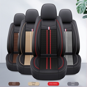 Navlake za sjedala za Wuling Hongguang S/S3/Plus i Baojun 730, za 7 sjedala, PU koža, sve sezone