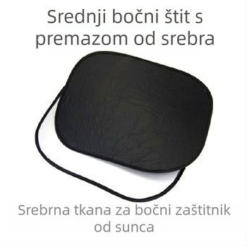Bočno sjenilo za prozor automobila (mrežasti materijal; ugradnja usisnim čašicama; univerzalna prilagodba; mogućnost tiska logotipa; težina 50-80 g)