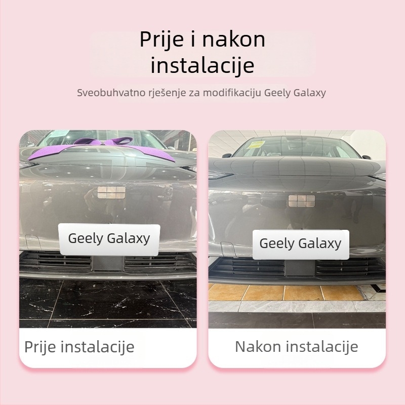 Geely Galaxy E8A7 Mreža protiv insekata za izlaz zraka i zaštitu spremnika vode – mreža od nehrđajućeg čelika 304 s ABS okvirom