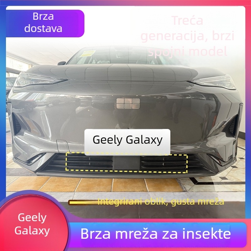 Geely Galaxy E8A7 Mreža protiv insekata za izlaz zraka i zaštitu spremnika vode – mreža od nehrđajućeg čelika 304 s ABS okvirom