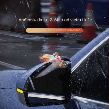 Univerzalni zaštitnik kiše za retrovizor (Brand: Other; Prilagodba: Ne; Kompatibilnost: Univerzalna)