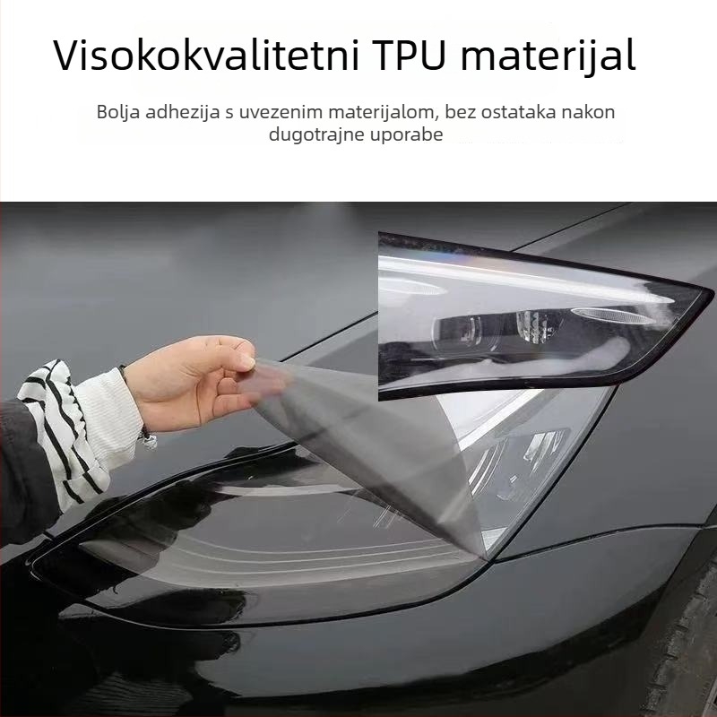 TPU zaštitni film za svjetla s tamnim učinkom i TPU film za promjenu boje stražnjih svjetala za Mercedes-Benz CLE300/260