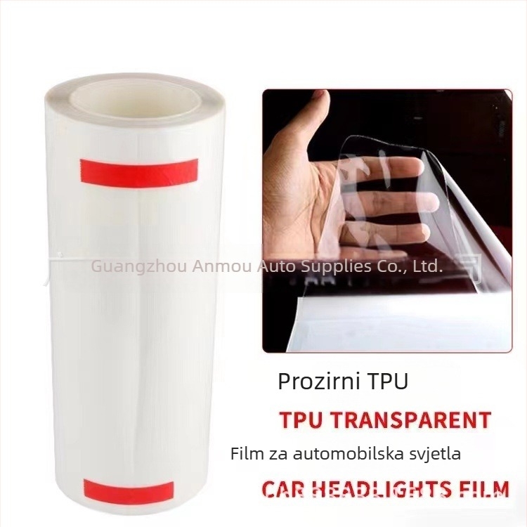TPU film za svjetla automobila – Marka Annhao, Materijal TPU, Poluprovidan uzorak