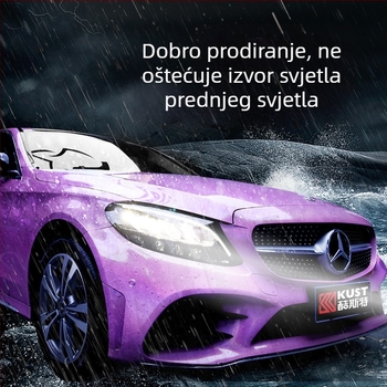 TPU zaštitni film za svjetla automobila, prednja i stražnja svjetla, dymna nijansa, proziran i otporan na ogrebotine, film za promjenu boje stražnjih svjetala sa efektom samooprave