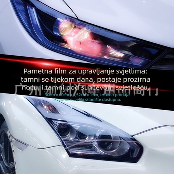 Lingchuang TPU naljepnice za svjetla – bez prilagodbe, samoljepljiv način postavljanja, zaštitni film od TPU