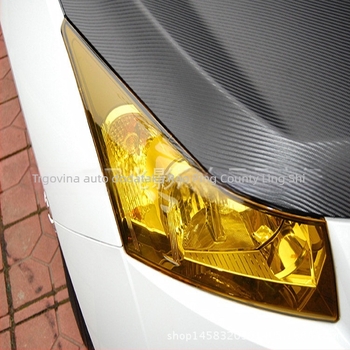 Folija za promjenu boje svjetala automobila - trooslojni PVC film, univerzalni, prozirni ljepilo; 95% propusnost svjetla, 85% toplinska izolacija, 100% UV zaštita