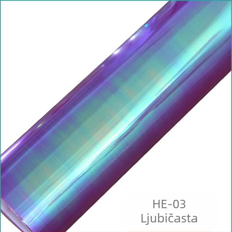 Folia za promjenu boje prednje lampe automobila — PVC, univerzalna kompatibilnost, 50% propuštanje svjetla, 50% izolacija, PET ljepilo