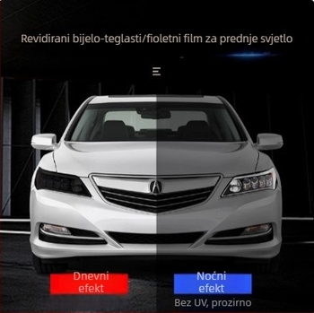 TPU zaštitni film za farove automobila — mijenja boju, propušta svjetlo, otporan na ogrebotine, samoizliječujući
