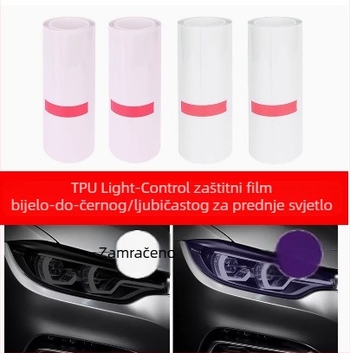 TPU zaštitni film za farove automobila — mijenja boju, propušta svjetlo, otporan na ogrebotine, samoizliječujući