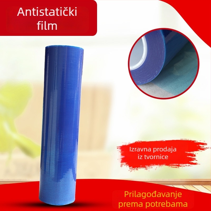 PE elektrostatna zaštitna folija za automobilsku svjetla — Materijal: PE; Podloga: PE film; Debljina: 1.2; Primjena: Zaštitna folija za svjetla automobila