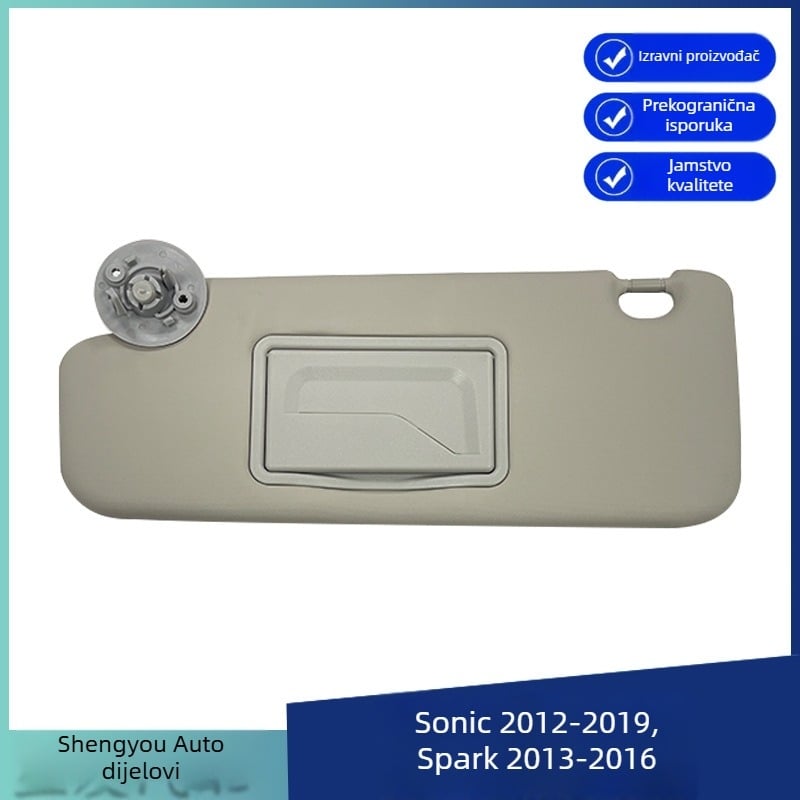 Suncobran za auto Chevrolet Aveo/Sonic, lijeva strana, PVC, montaža klikom