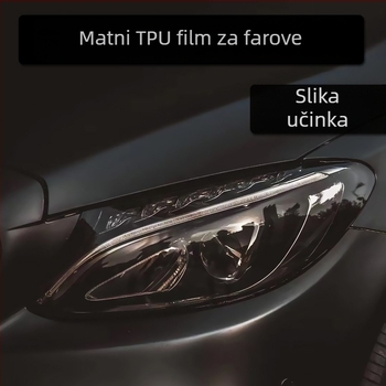 Zaštitni film za svjetla (TPU) – samopopravljački, otporan na ogrebotine, FILMFAN, za prednja i stražnja svjetla