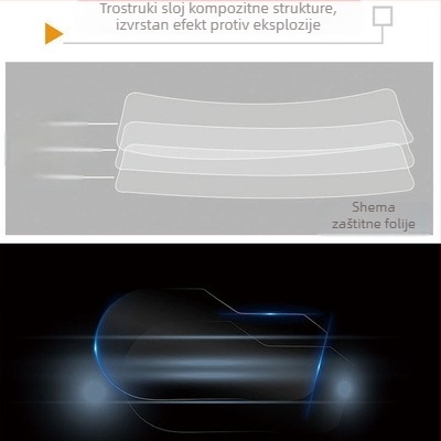 YLF TPU zaštitni film za instrument ploču Honda NC750X – proziran zaštitni sloj i film za svjetla s tamnim učinkom, prilagodljiva modifikacija