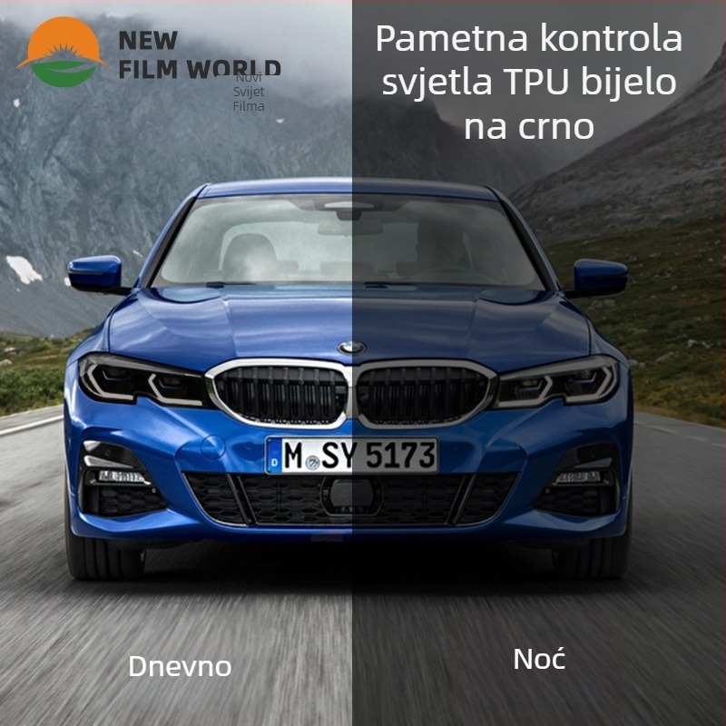 TPU film za auto svjetla – fotochromska serija, osnovni materijal TPU