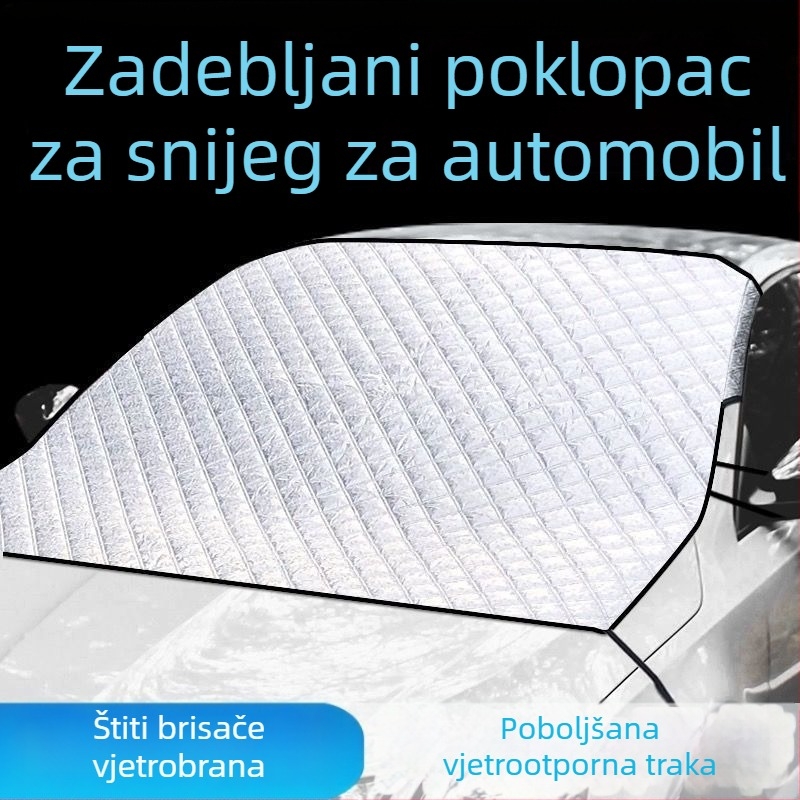 Univerzalna prednja sjenila za automobil i zaštitni pokrov protiv prašine