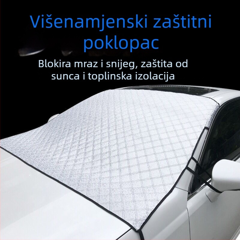 Univerzalna prednja sjenila za automobil i zaštitni pokrov protiv prašine